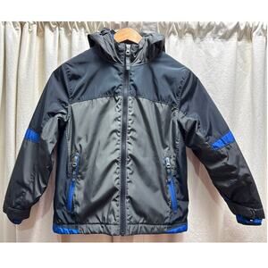 Lands' End Kids Size Small (6) Outerwear Insulated Light Hooded Jacket Coat